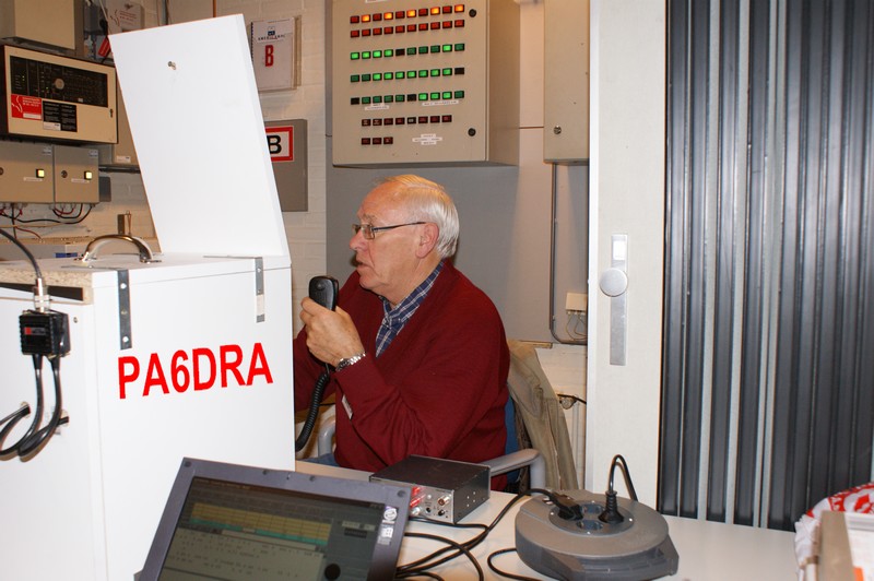 Jille, PA1DV als inpraatstation.